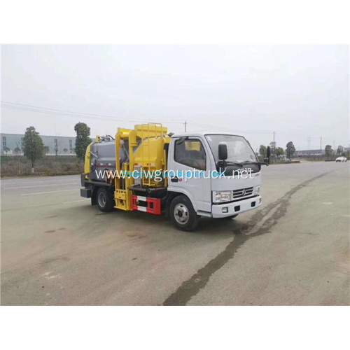 Cheap 4x2 RHD trash compactor waste truck